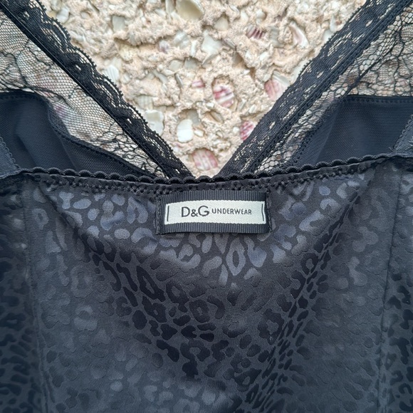 Dolce & Gabbana Chemise Slip Leopard Print NWT - Picture 6 of 9